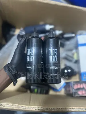 Zuper Black Tattoo Ink 360ml