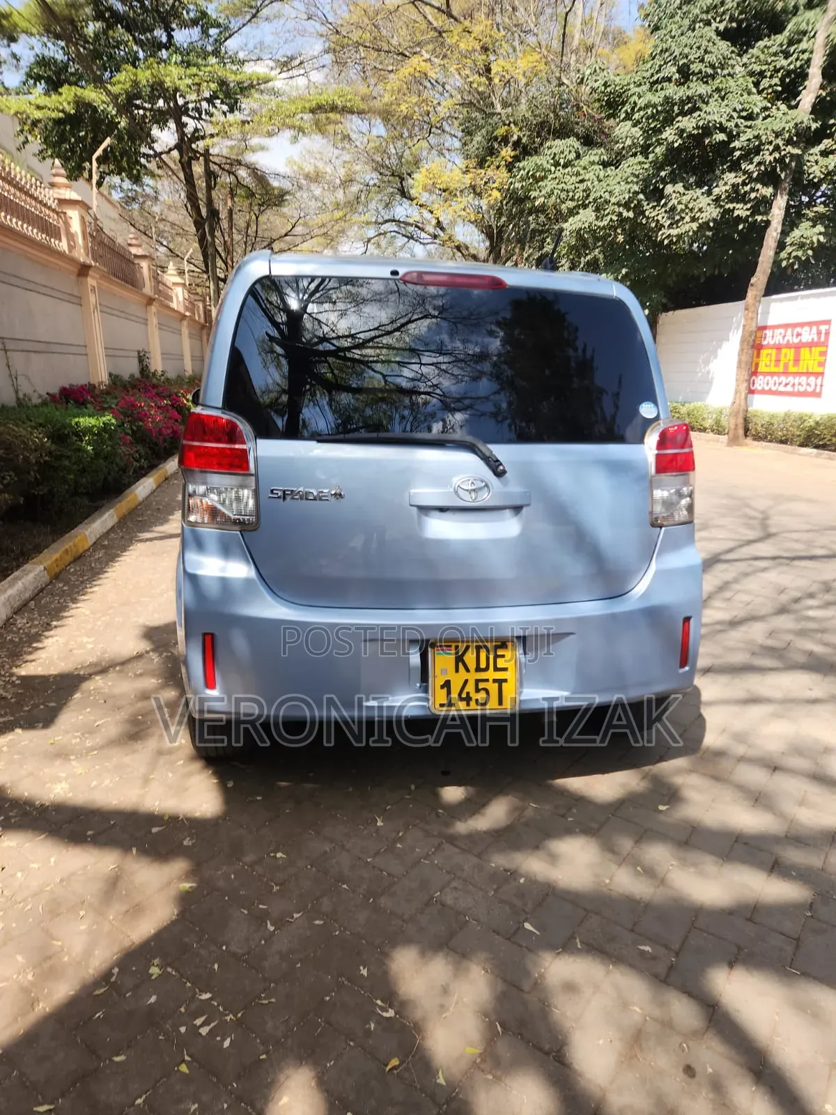 Toyota Spade 2013 Blue