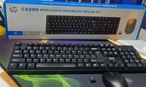 HP CS200 Wireless Keyboard and Mouse Combo Set Full Size