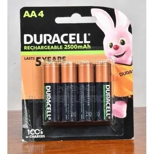 Duracell Aa Rechargeable Batteries 4pack 2500mah