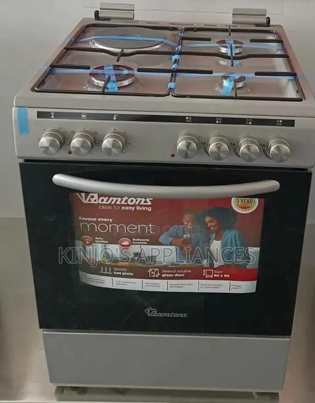 3g+1e  Silver Standing Cooker - thumbnail 2