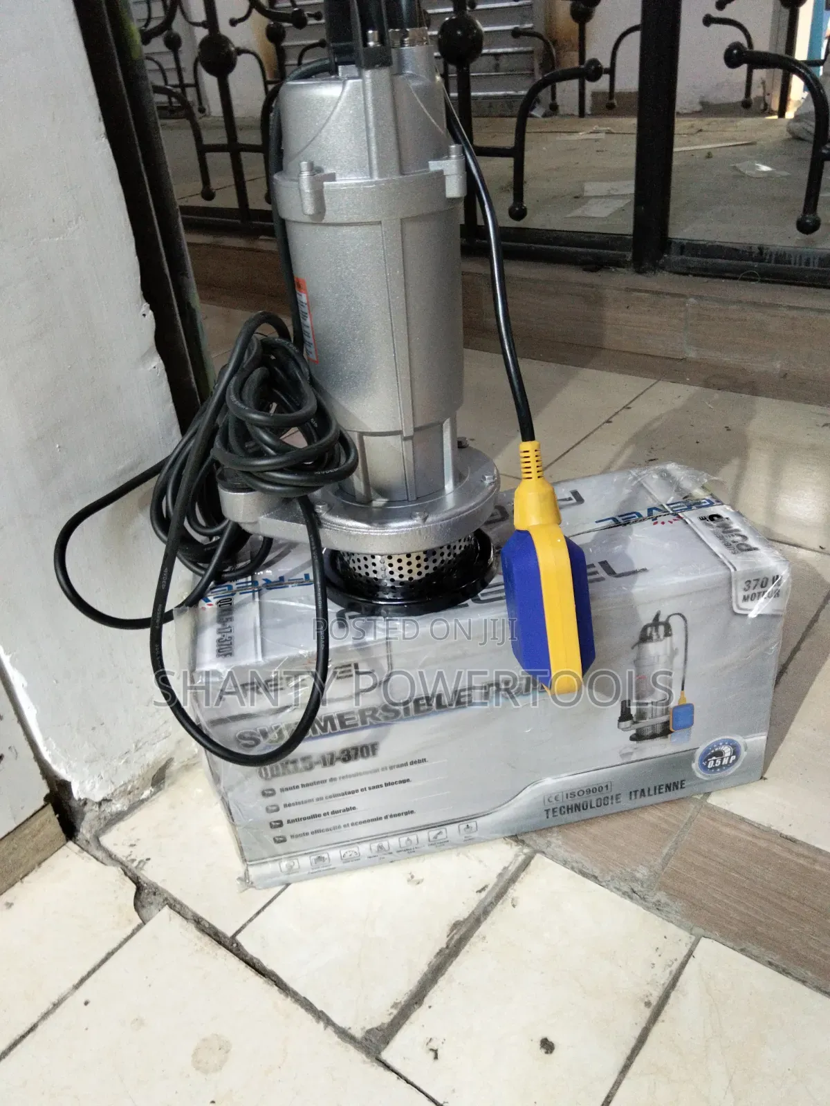 0.5hp Submersible Freevel Pump/370w