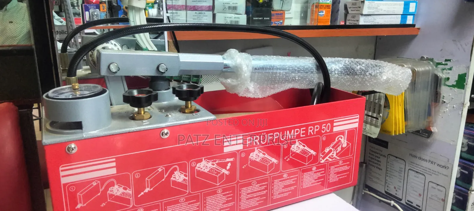 Pressure Testing Pump