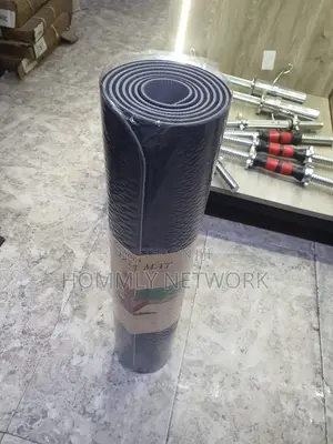6mm Exercise Yoga Mats Black/Grey