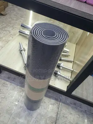 6mm Exercise Yoga Mats Black/Grey