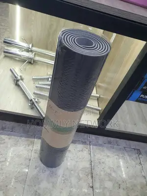 6mm Exercise Yoga Mats Black/Grey
