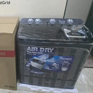 Black Ramtons 10kgs Top Load  Twin Tub  Washing Machine