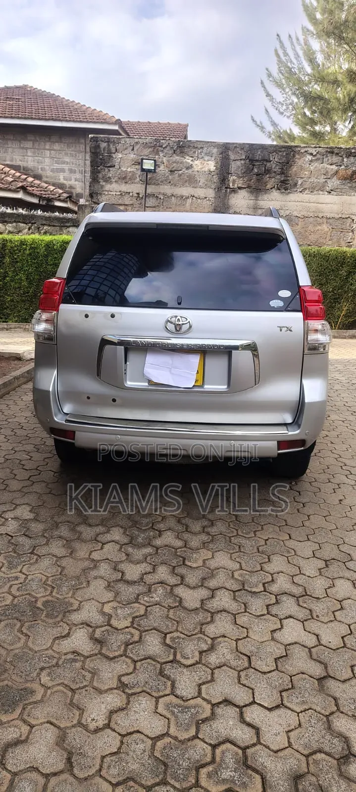 Toyota Land Cruiser Prado 2011 Silver