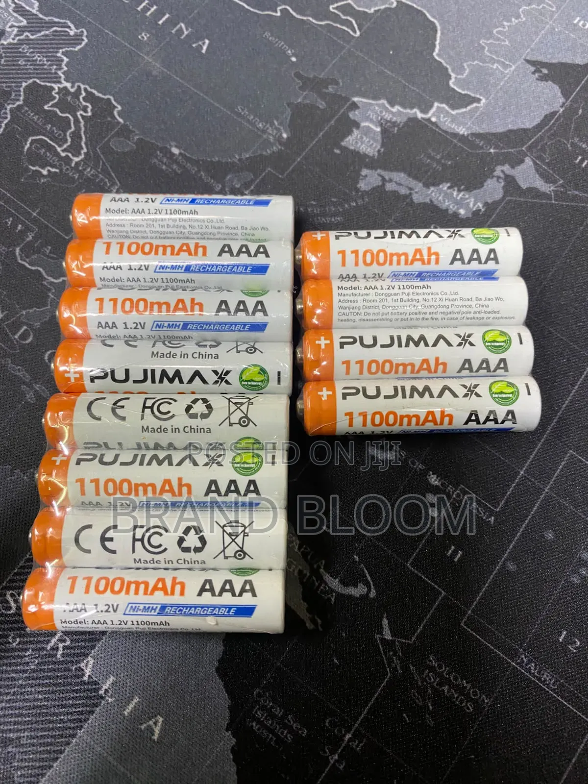 Recheargable Batteries +AAA and -Aa