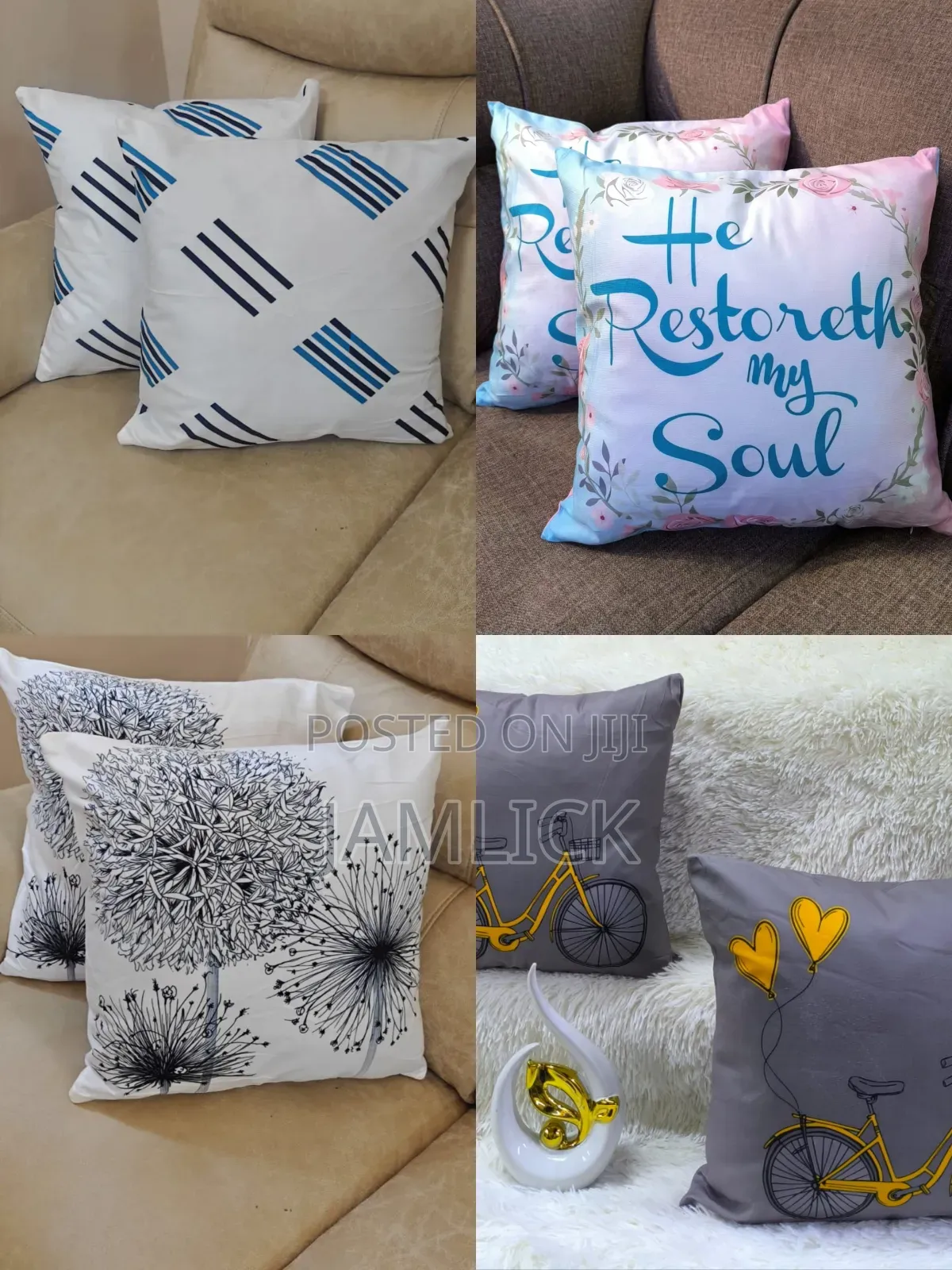 Designer Throw Pillow Covers - Pt