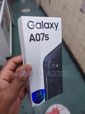 New Samsung Galaxy A07 4G 64 GB Black