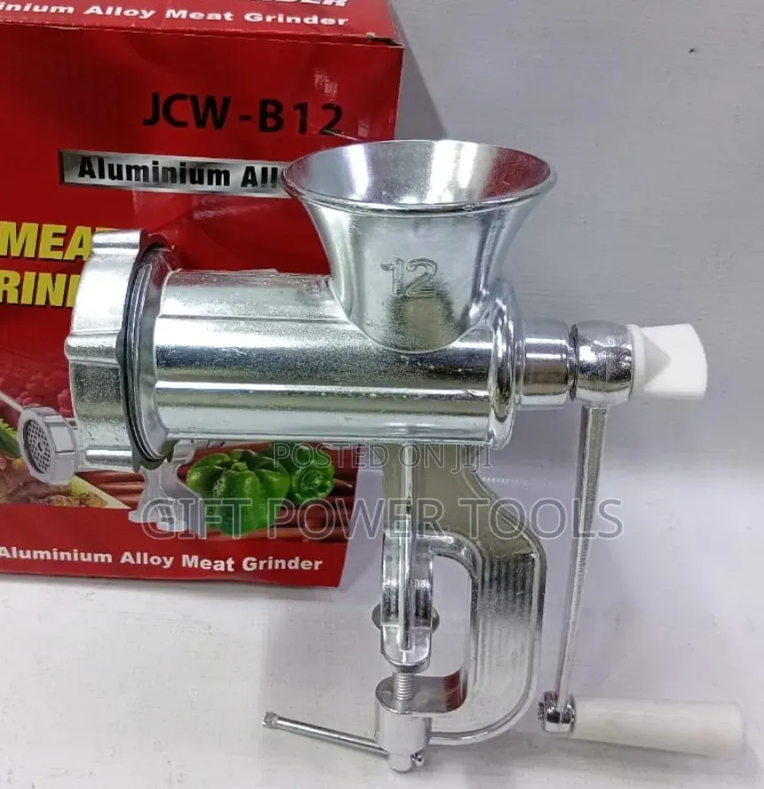 Manual Meat Mincer #12/Aluminium Alloy Manual Meat Grinder