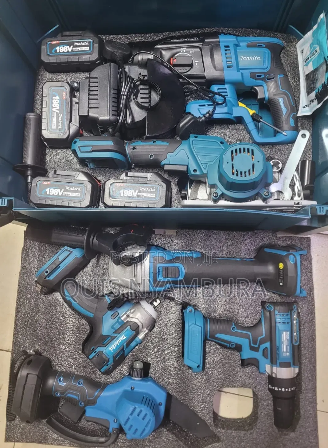6in1 Makita Cordless Combo Set/ Cordless Combo Kit 6 in 1