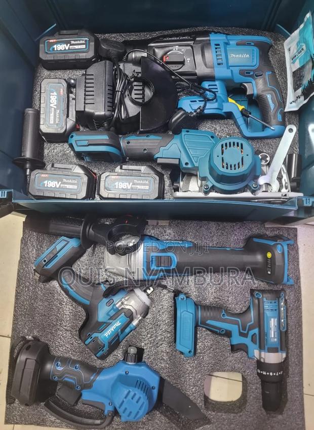 6in1 Makita Cordless Combo Set/ Cordless Combo Kit 6 in 1