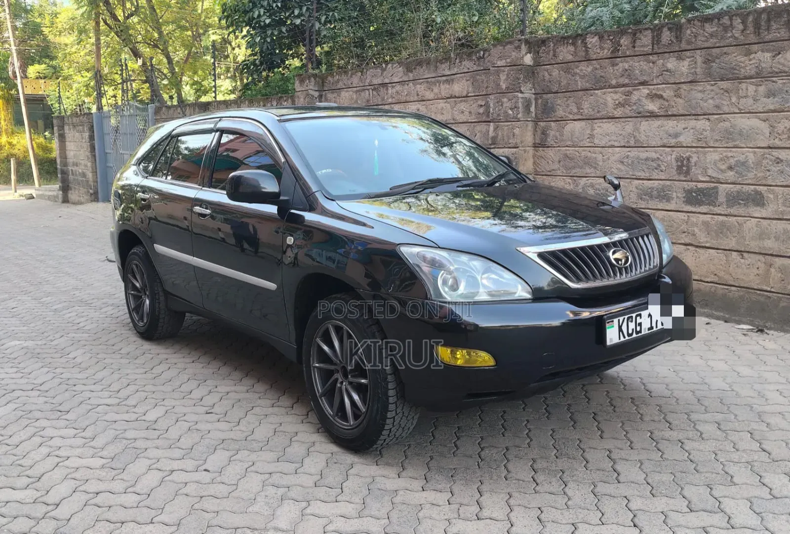 Toyota Harrier 2008 Black