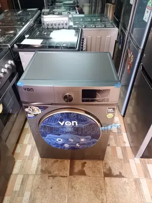 VON 8KG - WASH AND SPIN - Full Automatic, Front Load Washing Machine