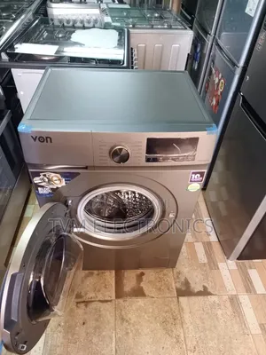 VON 8KG - WASH AND SPIN - Full Automatic, Front Load Washing Machine