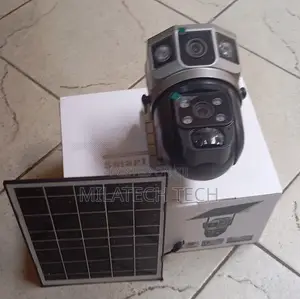 Dual Lens 4G Solar Powered Security Camera – Outdoor CCTV