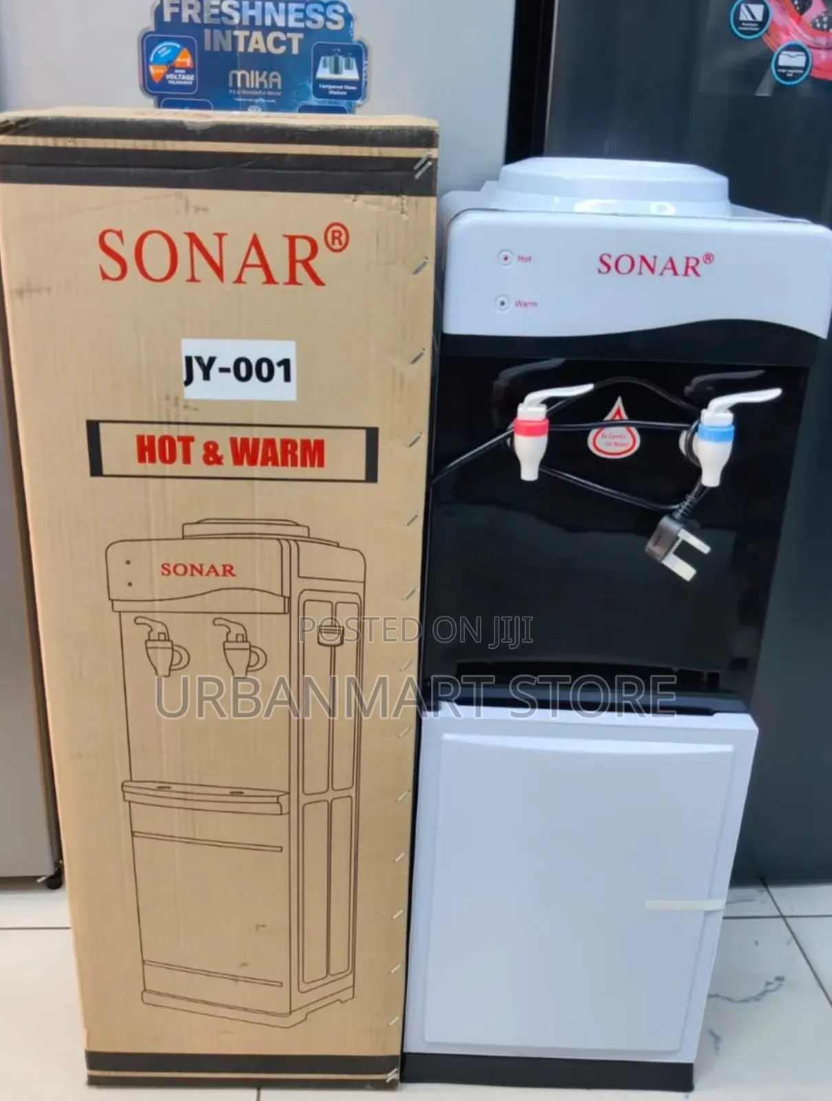 JY001 Sonar Water Dispenser – Hot & Warm