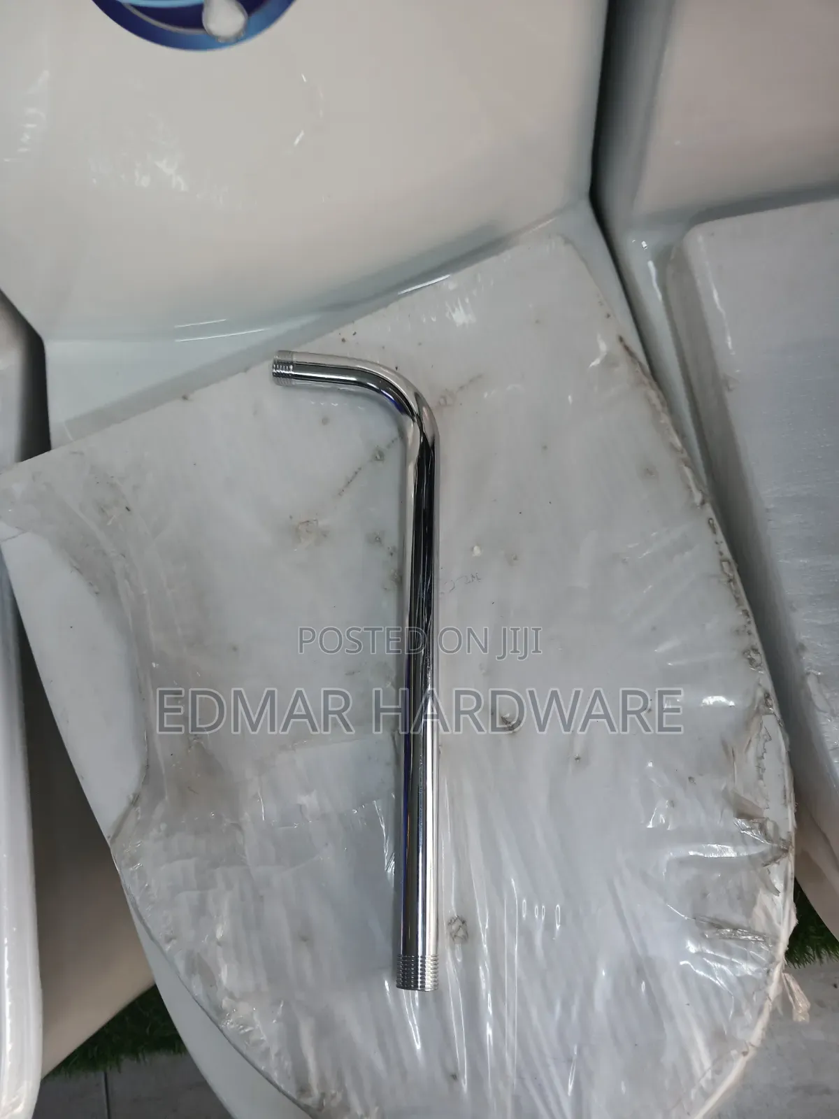 Chrome Shower Pipe