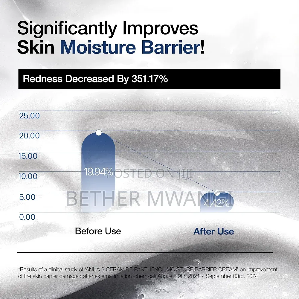 Anua - 3 Ceramide Panthenol Moisture Barrier Cream 100ml