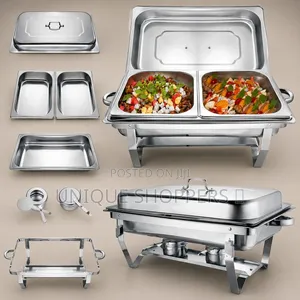 Double Tray Chaffing Dishes 11ltrs