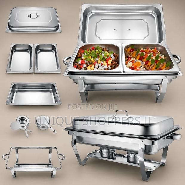 Double Tray Chaffing Dishes 11ltrs