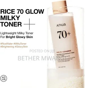 Anua Rice 70 Glow Milky Toner 250ml in Kenya