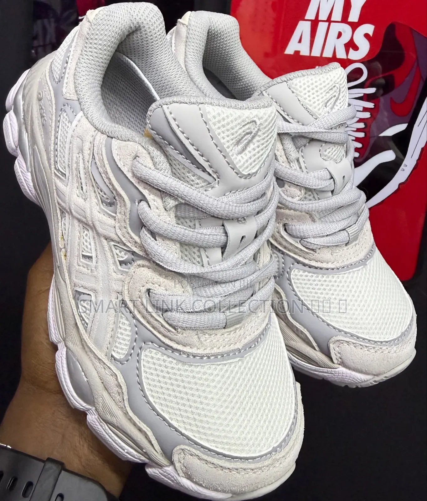 Asics Kids Cream Pink