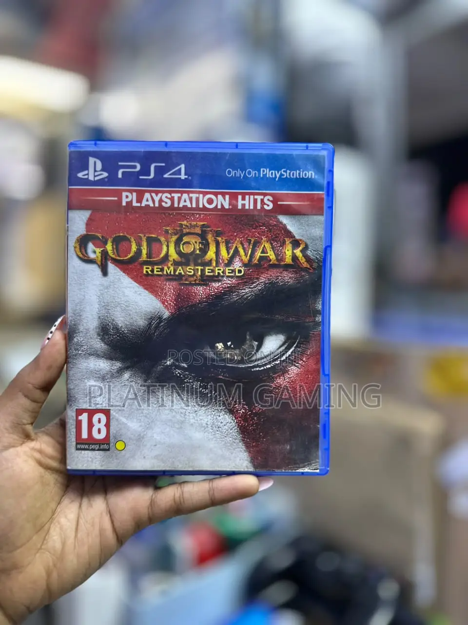 God of War 3 Remastred -Ps4