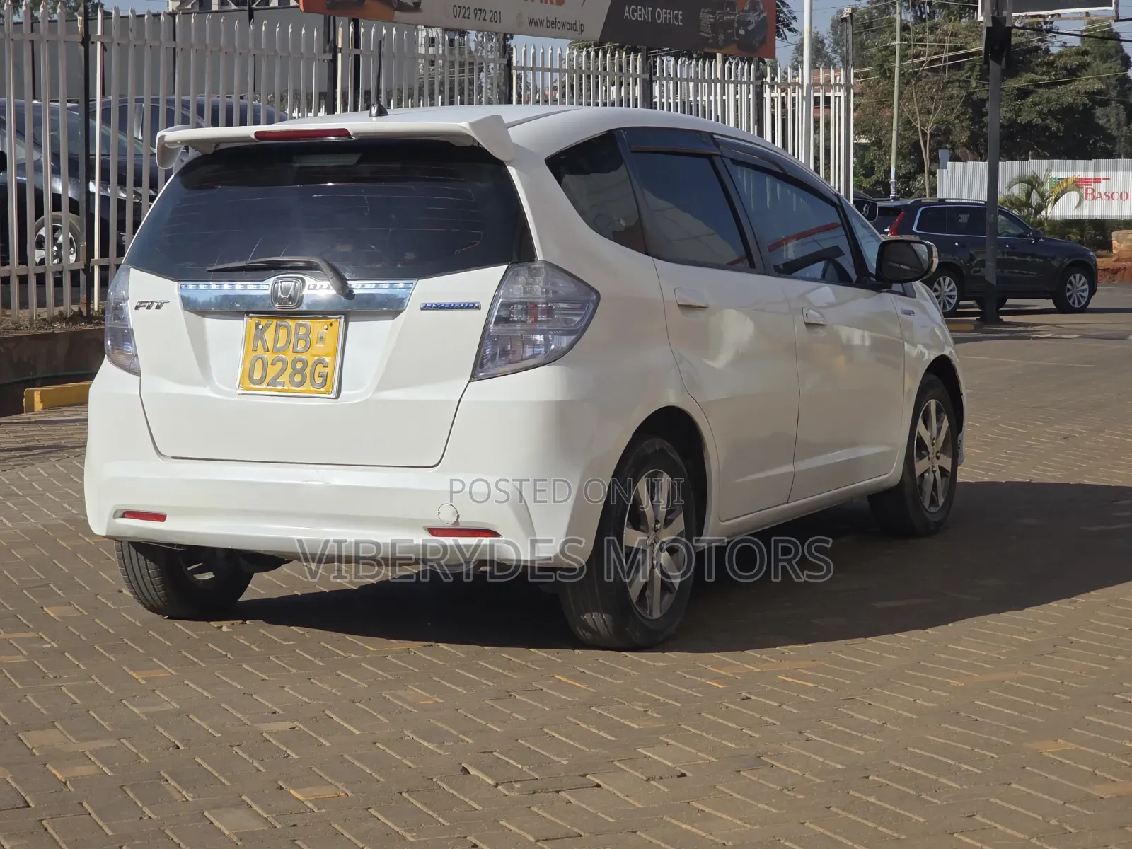 Honda Fit 2013 White