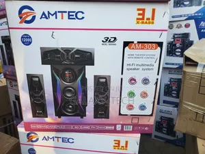 Amtec Am-303 3.1 Ch Home Theater System - 12000w Pmpo X-Bass