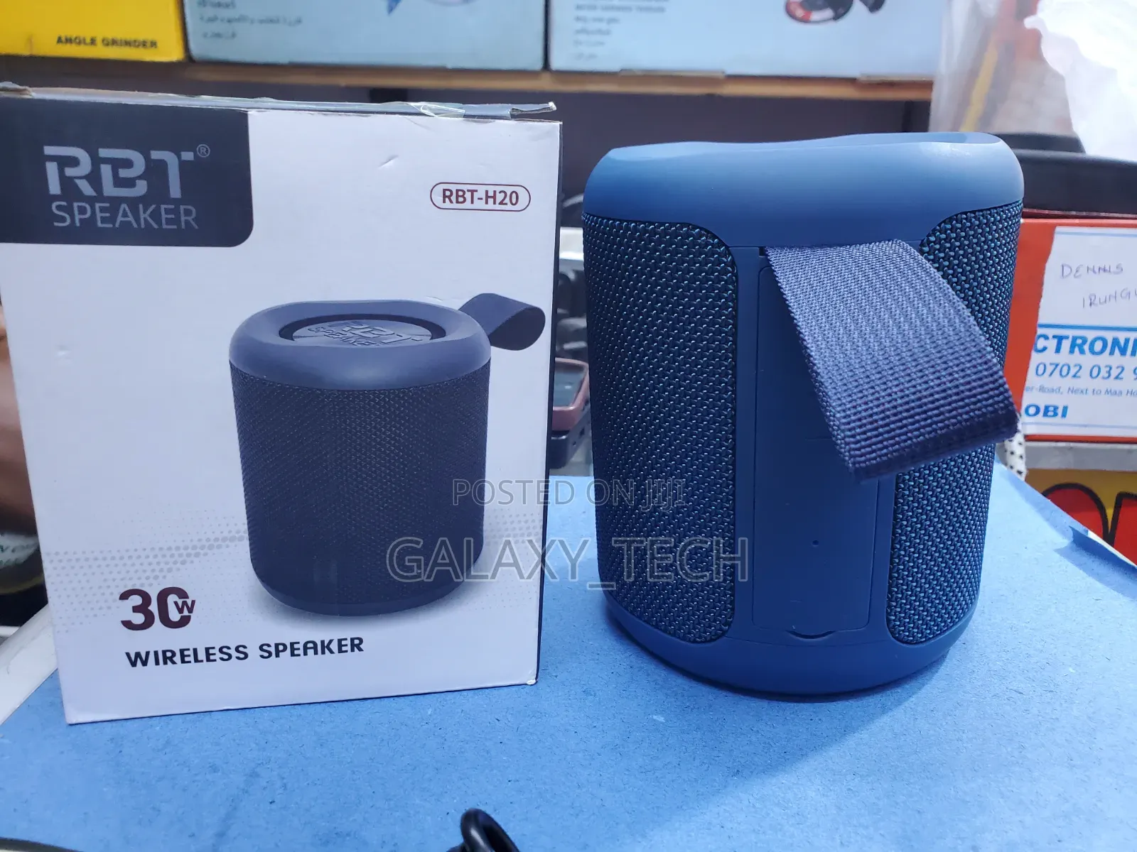 RBT H20 30W Portable Wireless Speaker - Super Bass Bluetooth Speaker