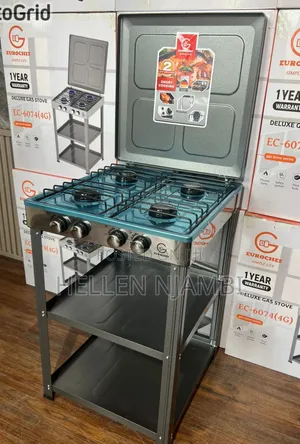 🔥🔥Eurochef Full Gas  Standing Cooker With Shelves