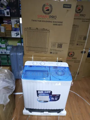 Smartpro 8KG Twin Tub Washing Machine (Model SWM-08TT)