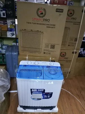 Smartpro 8KG Twin Tub Washing Machine (Model SWM-08TT)