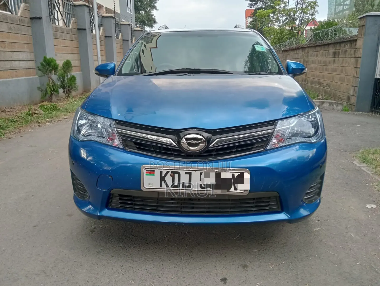 Toyota Corolla Fielder 2014 Blue