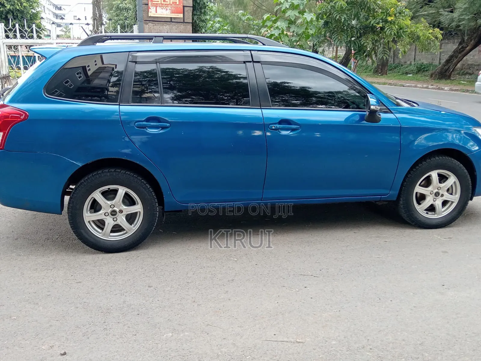 Toyota Corolla Fielder 2014 Blue