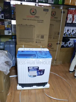 Smartpro 8KG Twin Tub Washing Machine