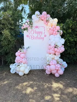 Happy Birthday Backdrop Hire