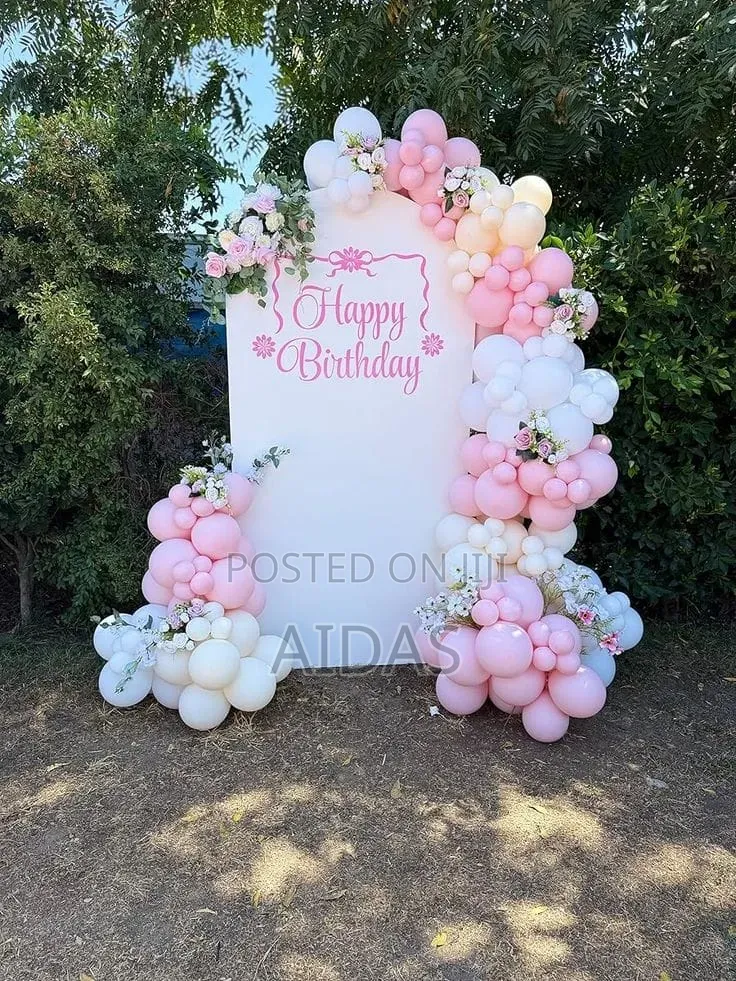 Happy Birthday Backdrop Hire