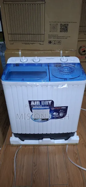 Smartpro 8kg Twin Tub Washing Machine***...