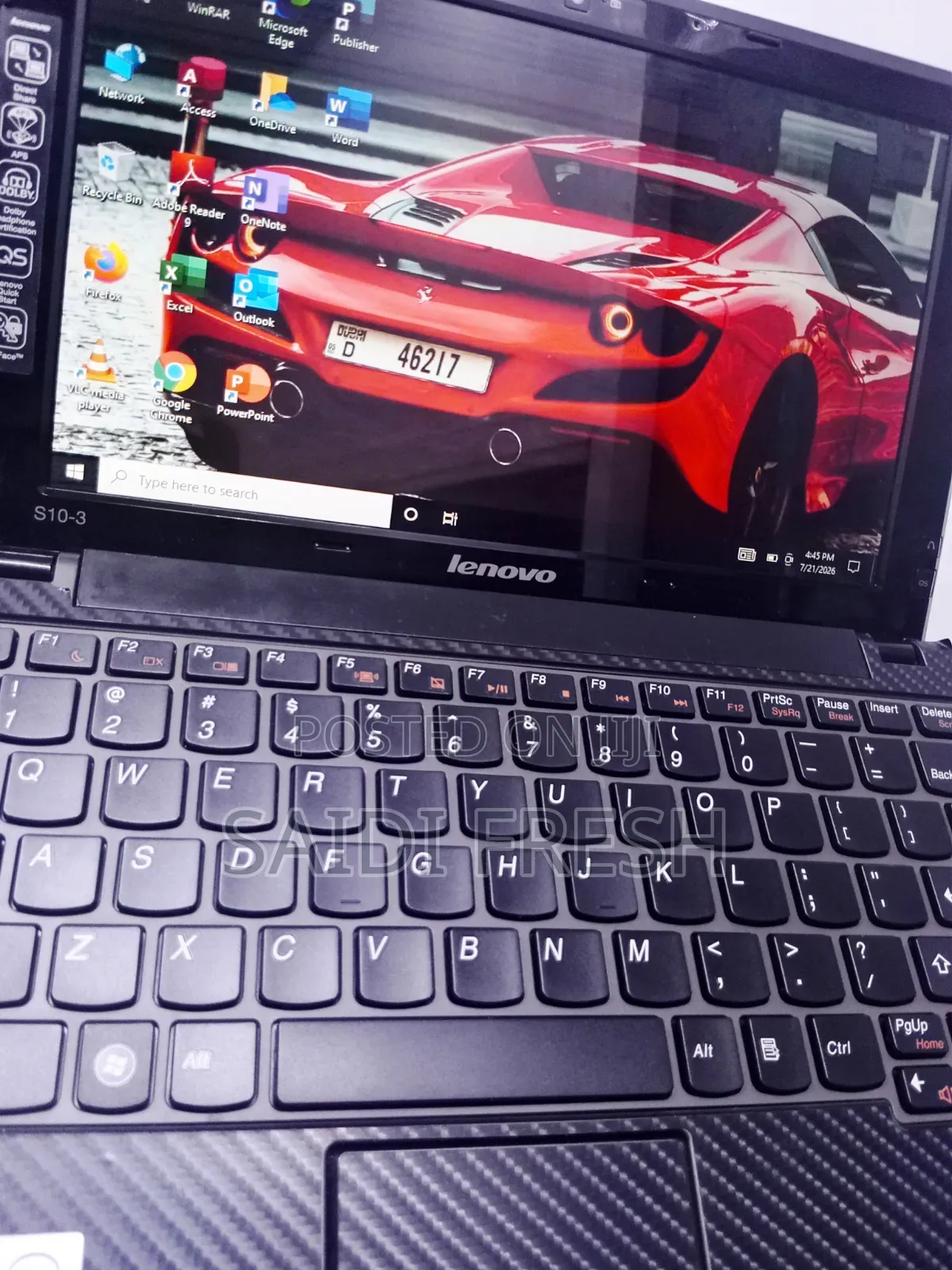 Laptop Lenovo IdeaPad S10-3 2GB Intel Atom HDD 250GB