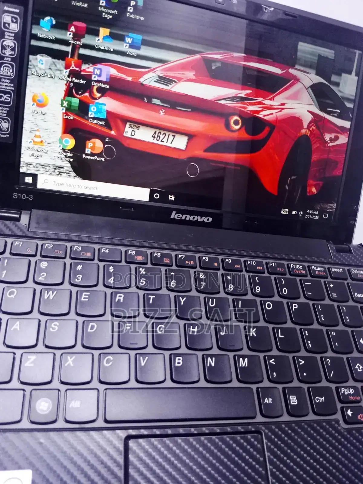 Laptop Lenovo IdeaPad S10-3 2GB Intel Atom HDD 250GB