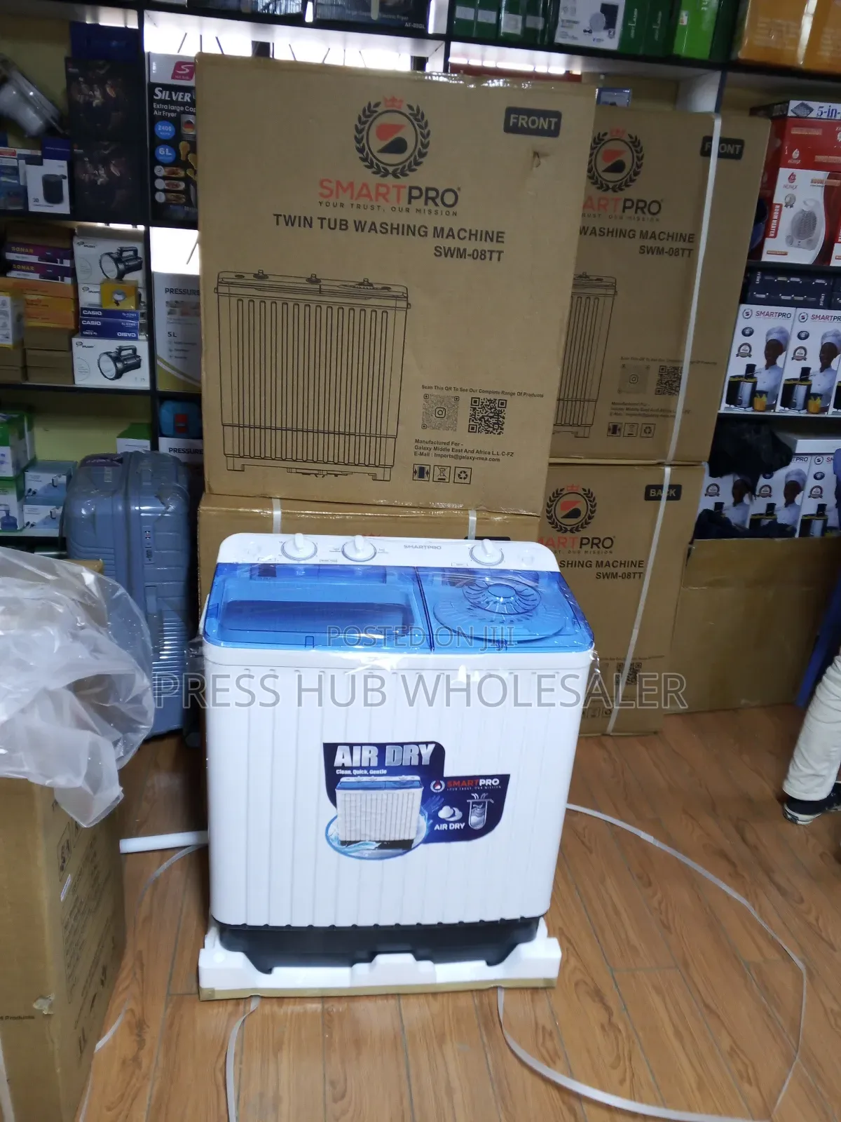 Smartpro 8KG Twin Tub Washing Machine√°°