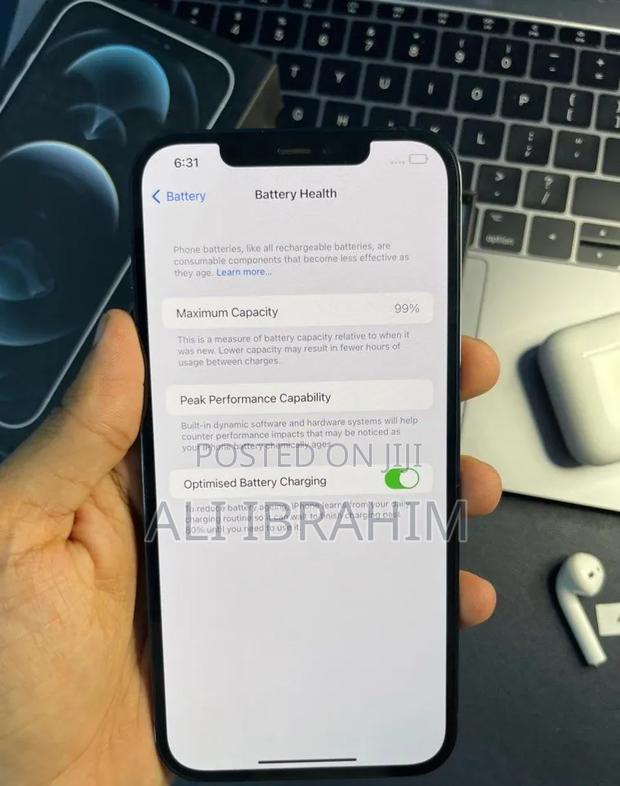 Apple iPhone 12 Pro Max 512 GB Blue - thumbnail 2