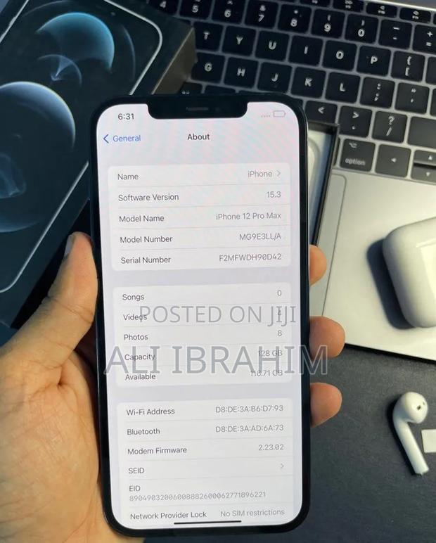Apple iPhone 12 Pro Max 512 GB Blue - thumbnail 8