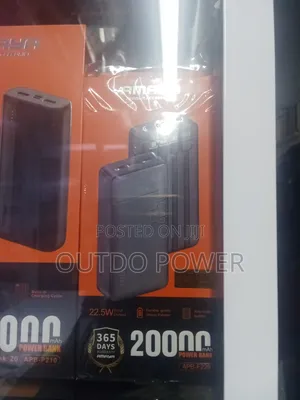 Amaya Power Bank 20000mah 22.5watts