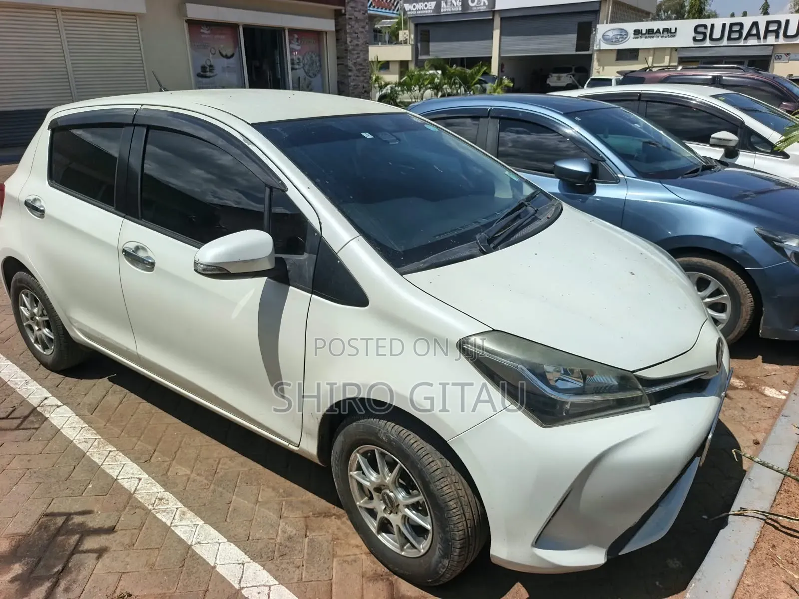 Toyota Vitz 2018 White