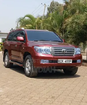 Toyota Land Cruiser 2010 Maroon